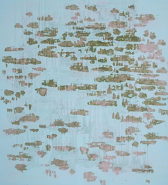 Rudolfine P. Rossmann, Eitempera auf Leinwand