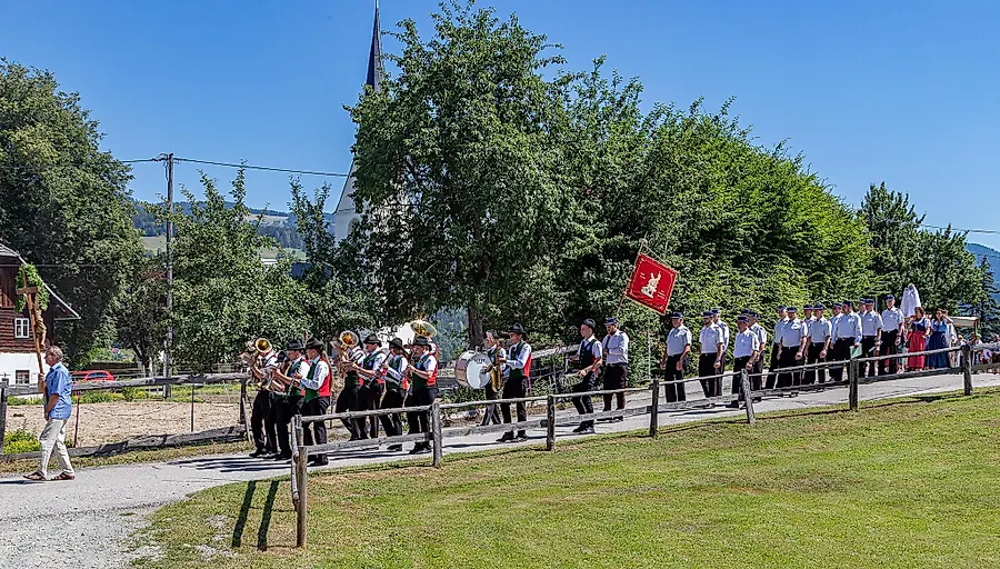 Feuerwehrfest St. Martin Umzug