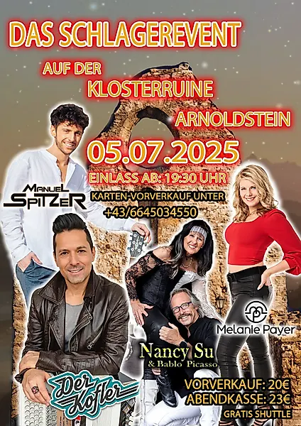 Schlagerevent-Flyer