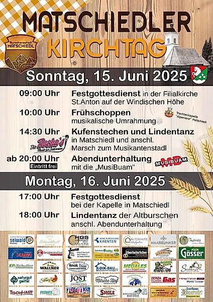 Kirchtag in Matschiedl