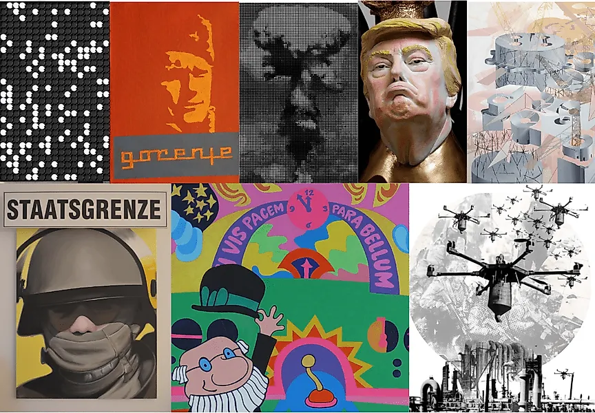 Kunstwerke Si Vis Pacem für Aviso bildende