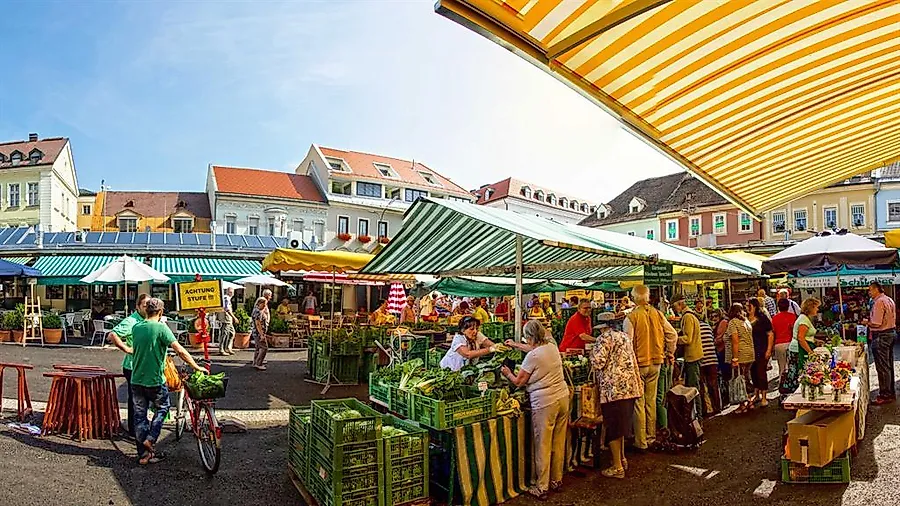 Benediktinermarkt Klagenfurt