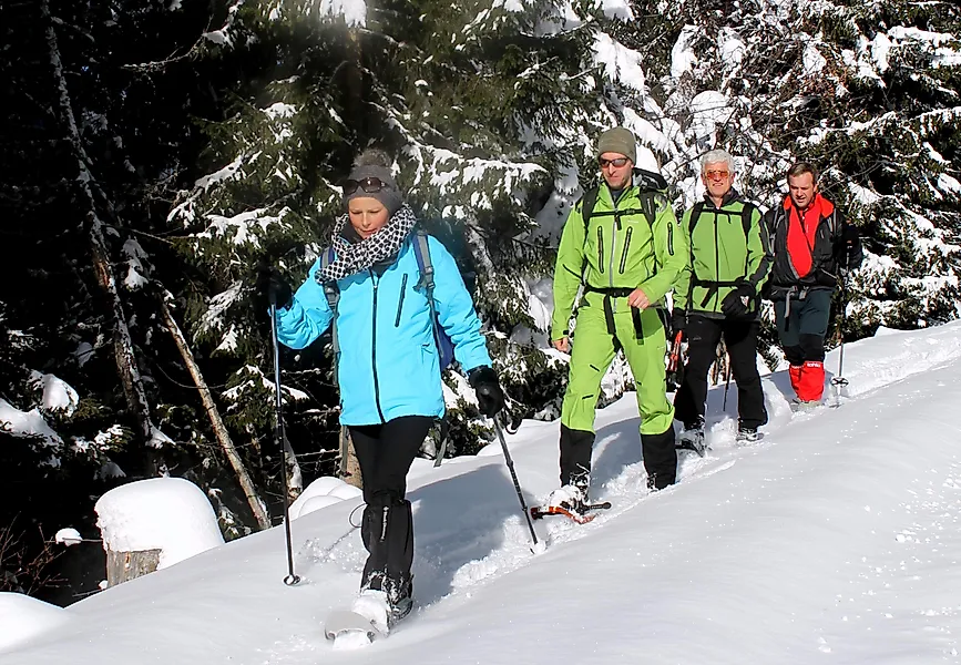 Geführte Schneeschuhwanderung