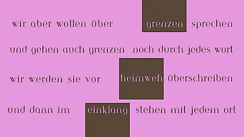 Heimweh überschreiben