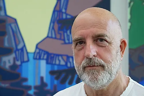 Porträtfoto von Hubert Schmalix. (c) The Schmalix Estate