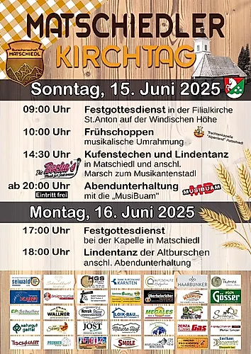 Kirchtag in Matschiedl